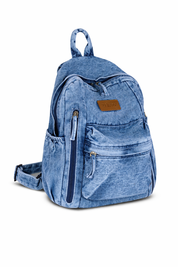 Denim Backpack for Women
