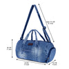 ZAINTO Denim Duffel Bag for Gym and travel