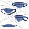 Zainto Denim Waist Bag for Men & Women