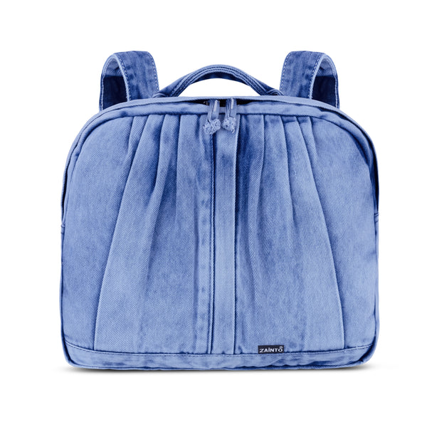 ZAINTO mini denim Backpack for women