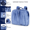 ZAINTO mini denim Backpack for women