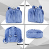 ZAINTO mini denim Backpack for women