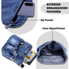 Stylish Denim Flap Backpack for Women & Men