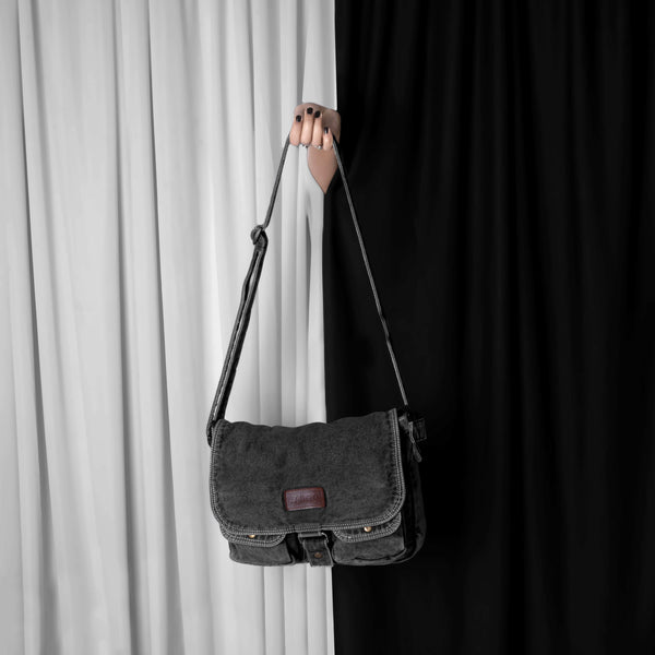 ZAINTO Denim Sling Bag for women and men, crossbody bag