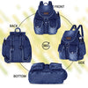 ZAINTO Denim Backpacks for men and women Stylish Outdoor Travel bag