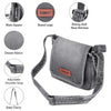 ZAINTO Premium Denim Sling Bag for Women, Multipocket Crossbody, Jeans Side Bag for girls