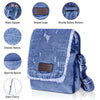 ZAINTO Crossbody Sling Bag for Women & Girls – Stylish Denim Casual Fringe Shoulder Bag with Adjustable Strap