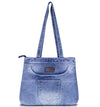 ZAINTO® Denim Tote Bag for Women with Zip | Stylish Shoulder Bag for College, Work & Travel | Eco-Friendly, Spacious,Handbag with jeans Pockets