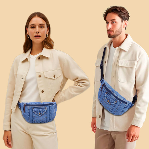 Zainto Denim bag for men and women