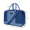 Zainto Denim Duffel Bag for Men & Women
