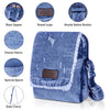 ZAINTO Crossbody Sling Bag for Women & Girls – Stylish Denim Casual Fringe Shoulder Bag with Adjustable Strap