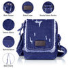 ZAINTO Stylish Denim Crossbody Sling Bag for Women & Girls – Casual Fringe Shoulder Bag with Adjustable Strap