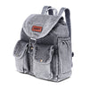 ZAINTO Denim Backpacks for men and women Stylish Outdoor Travel bag