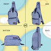 ZAINTO® Slim Denim Crossbody Sling Bag for Men & Boys