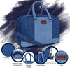 Zainto Denim Duffel Bag for Men & Women
