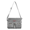 ZAINTO Eco-Friendly Denim Messenger Sling Bag for Men & Women | Upcycled Crossbody Shoulder Bag with Adjustable Strap & Multiple Pockets | Sustainable & Stylish Travel Satchel