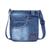 ZAINTO Premium Denim Sling Bag for Women Jeans cross packet bag