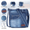 ZAINTO Premium Denim Sling Bag for Women Jeans cross packet bag