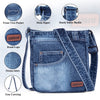 ZAINTO Premium Denim Sling Bag for Women Jeans cross packet bag