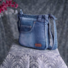 ZAINTO Premium Denim Sling Bag for Women Jeans cross packet bag