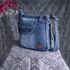 ZAINTO Premium Denim Sling Bag for Women Jeans cross packet bag