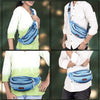 Zainto Denim Waist Bag for Men & Women - Stylish and Durable Fanny Pack for Travel, Hiking, and Everyday Use