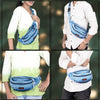 Zainto Denim Waist Bag for Men & Women - Stylish and Durable Fanny Pack for Travel, Hiking, and Everyday Use