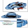 Zainto Denim Waist Bag for Men & Women - Stylish and Durable Fanny Pack for Travel, Hiking, and Everyday Use