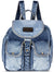 Stylish Denim Flap Backpack for Women & Men