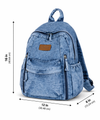 Denim Backpack for Women